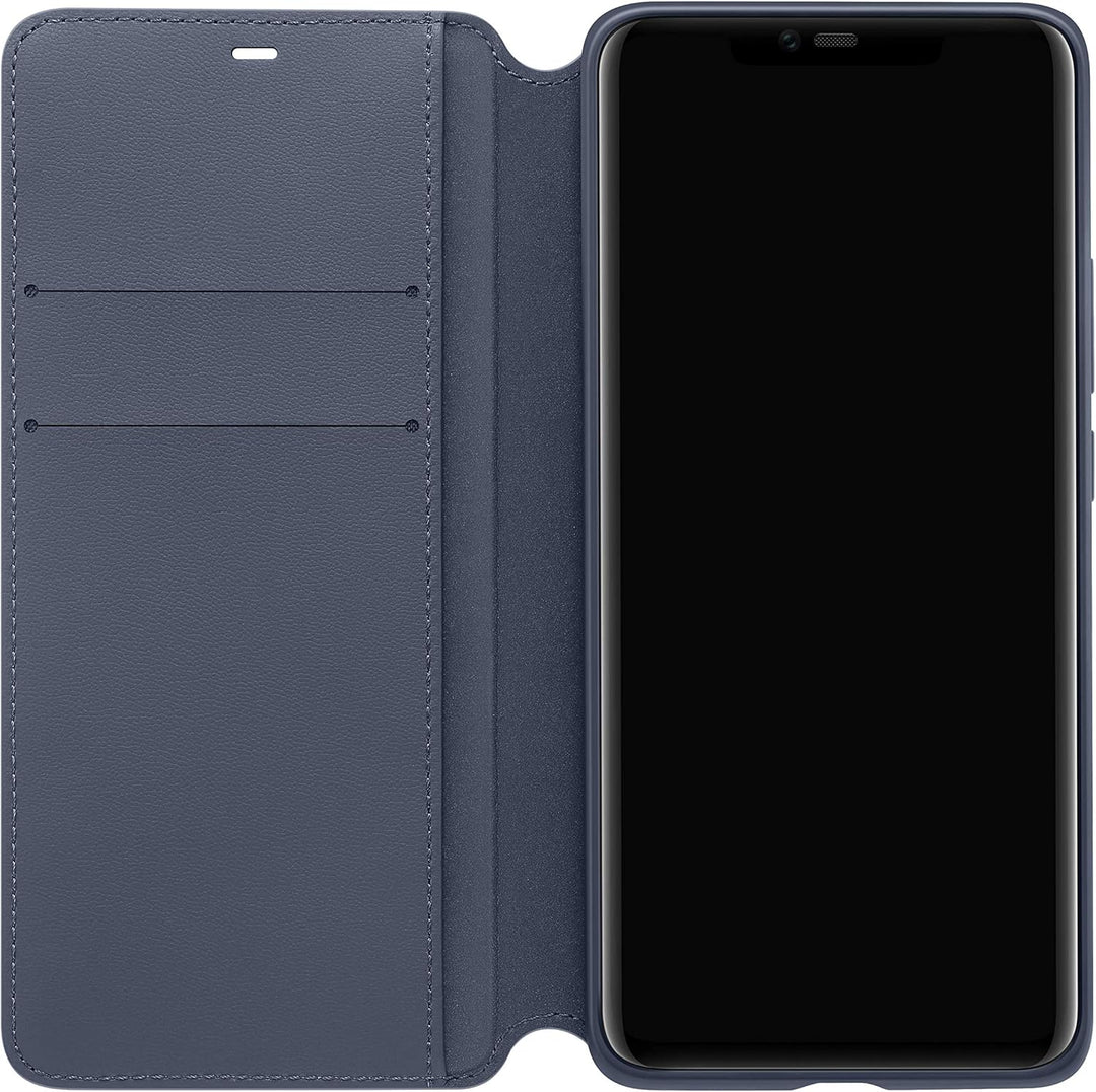 Huawei Wallet Cover, passend für Mate 20 Pro Dunkelblau