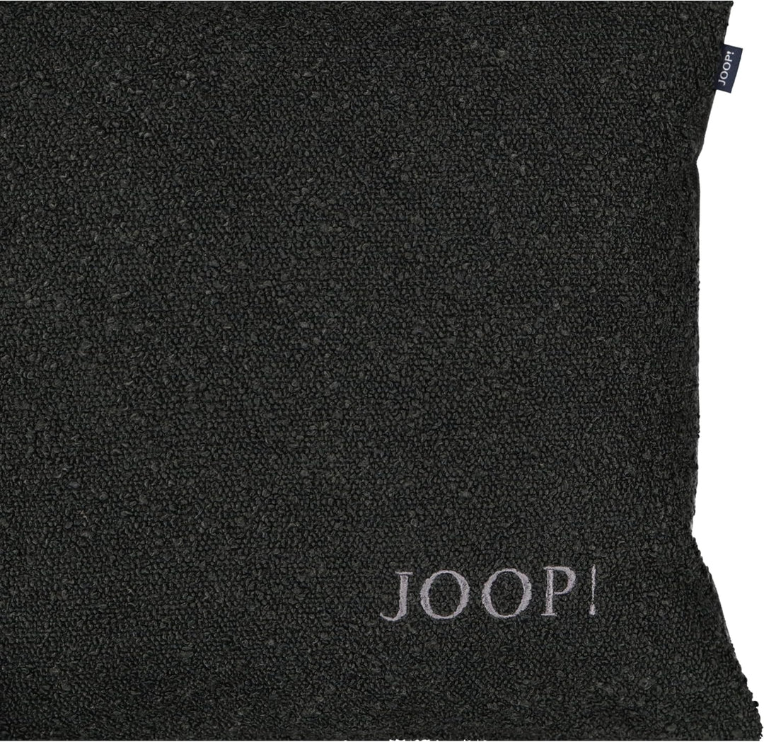 JOOP! Kissenhülle TOUCH | 12 anthrazit - 40 x 40 Schwarz 40x40, Schwarz 40x40