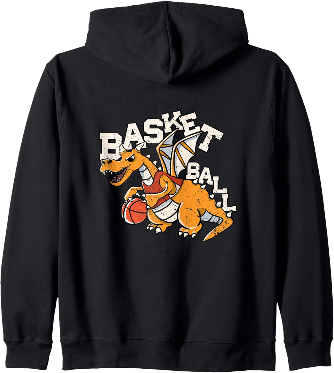 Fantasy Basketball Chinesischer Drache mit einem Basketball Kapuzenjacke