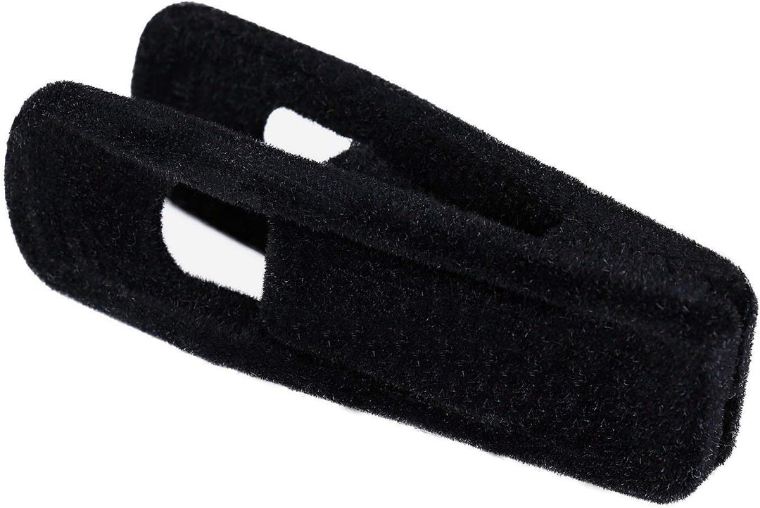 Tinfol Velvet Kleiderbügel Clips 24 Stück, Hosen Kleiderbügel Samt Clips, starker Finger beflockt Cl