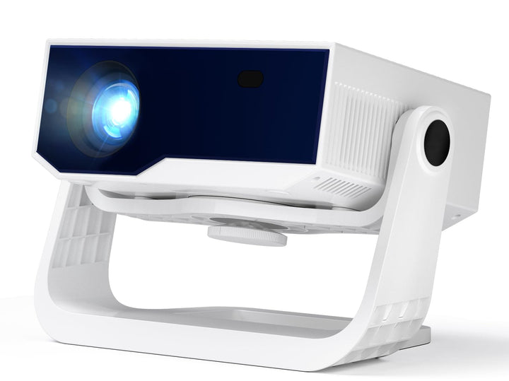 Smart Projector Eingebaute Apps, 2025 Neuer Wielio Projektor (GC06C-QZZLJ) Standard Marineblau, Stan