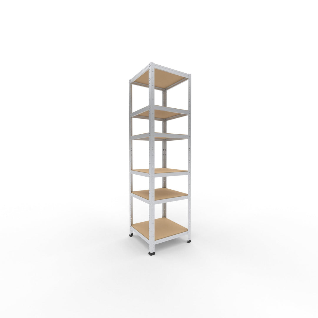 shelfplaza® 180x50x50cm Home Schwerlastregal verzinkt/Metallregal mit 6 Böden/Kellerregal Metall, Ga