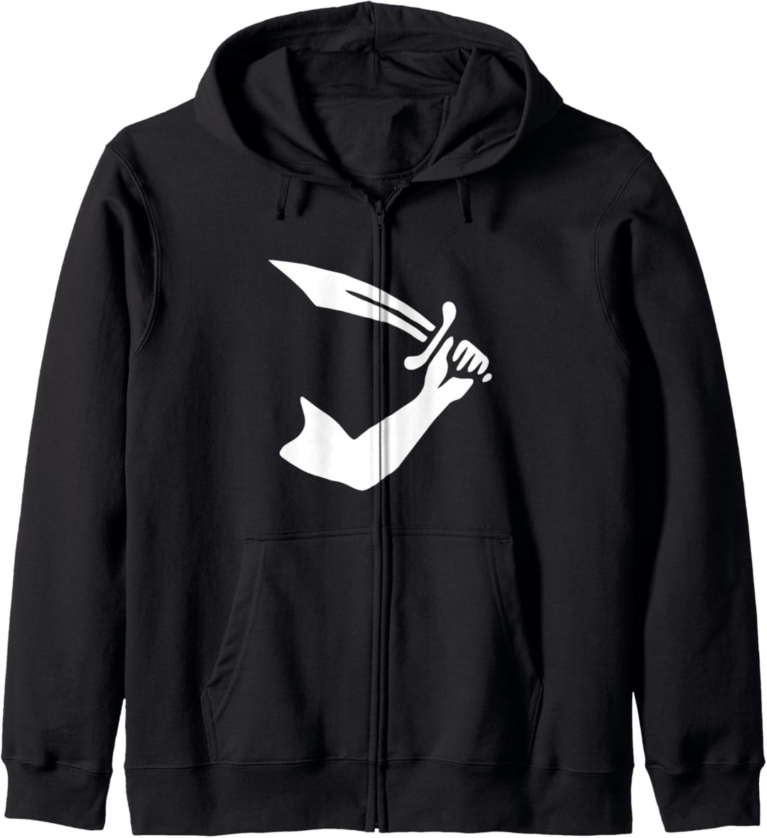 Piratenflagge Thomas Tew Kapuzenjacke