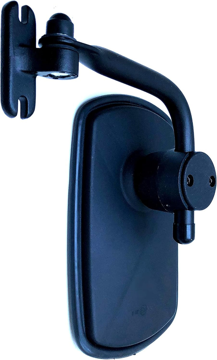 2x Aussenspiegel 260x155 mm ø14-30 mm und Spiegelhalter für Traktor Bagger Trecker