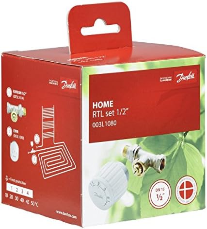Danfoss 003L1080 Rücklauftemperaturbegrenzer, Weiss