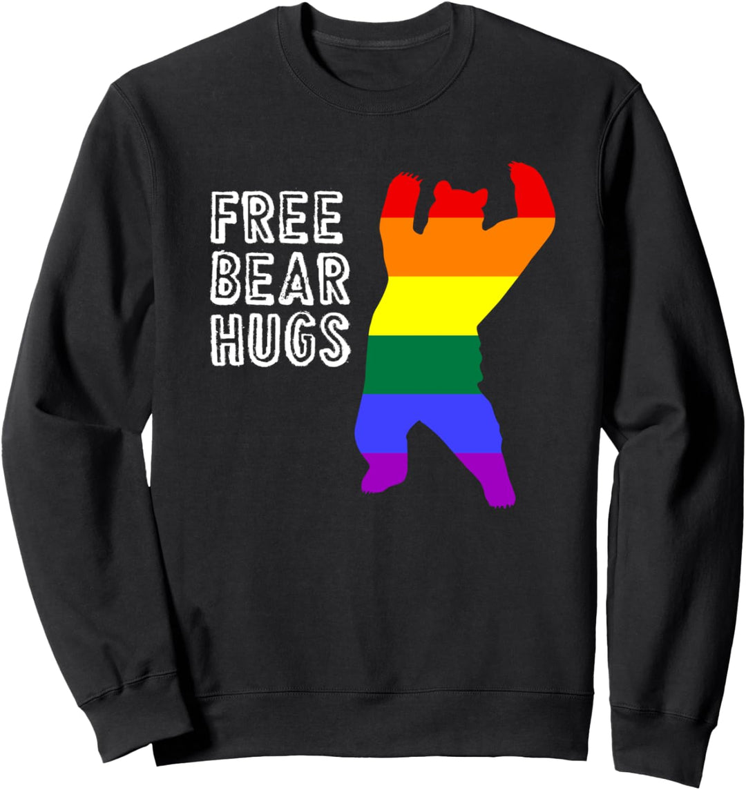 Gay Pride Regenbogen Gay Bär Christopher Street Day CSD Sweatshirt