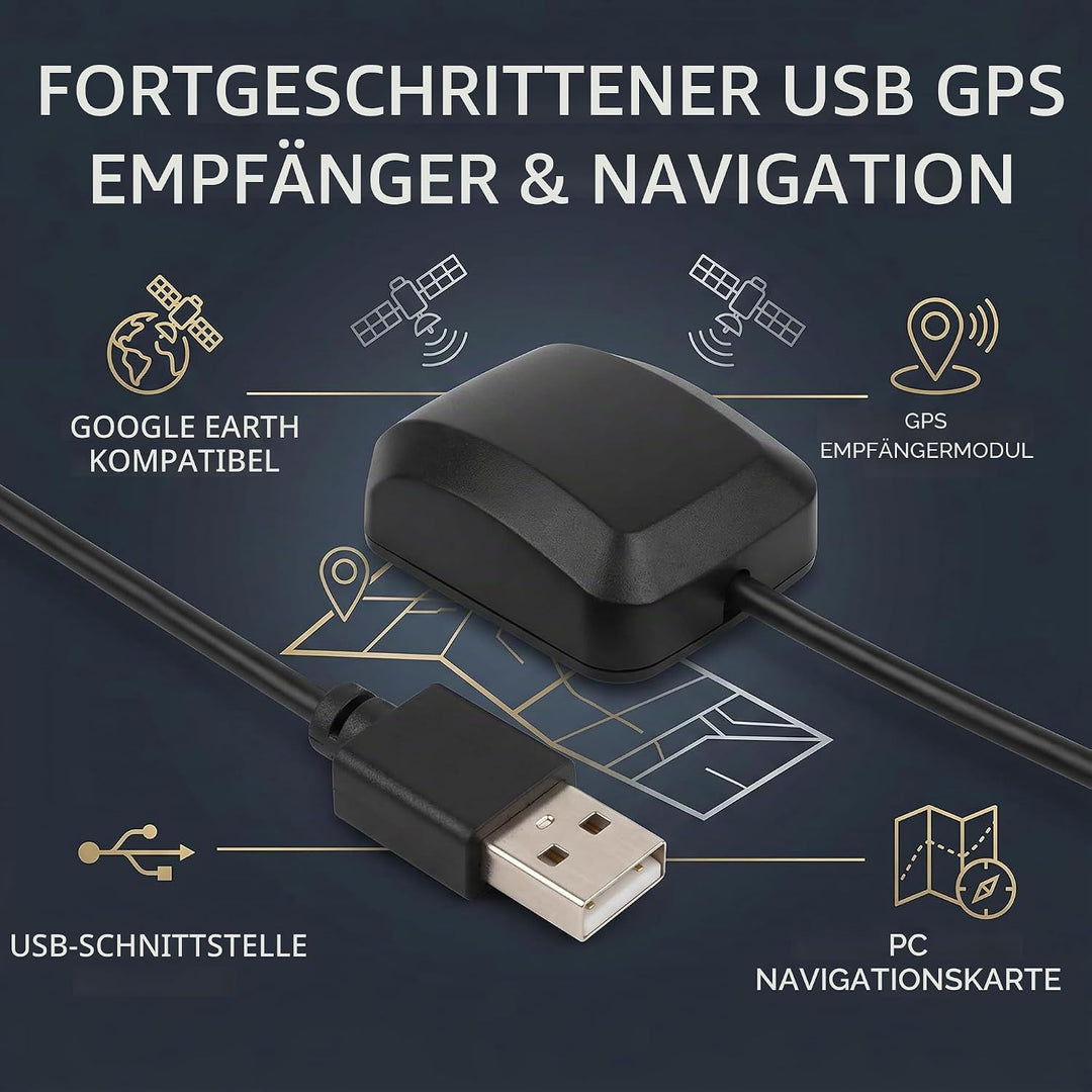 DC3.3-5V VK-162 Navigationsmodul USB-Schnittstelle GPS-Empfänger Unterstützung Google Earth