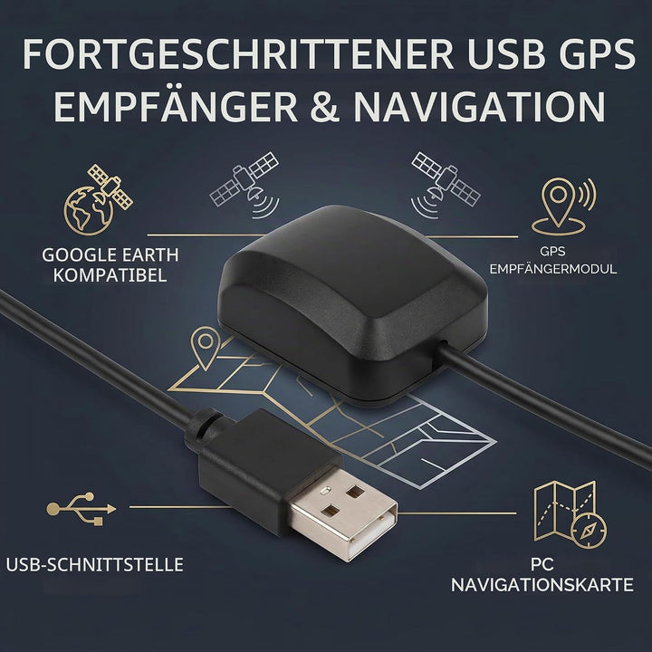 DC3.3-5V VK-162 Navigationsmodul USB-Schnittstelle GPS-Empfänger Unterstützung Google Earth