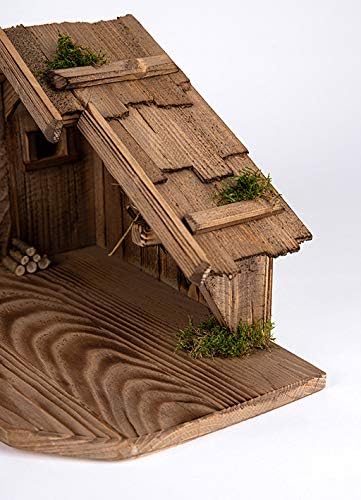 Holz und Gartentrends Weihnachtskrippe Krippe Krippenstall Weihnachten Weihnachtskrippen Tischkrippe