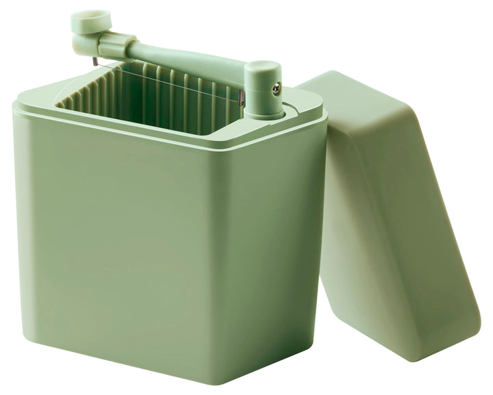 Rosti Classic Käsebox mit Deckel und integriertem Käseschneider, Käseaufbewahrungs Box für Kühlschra