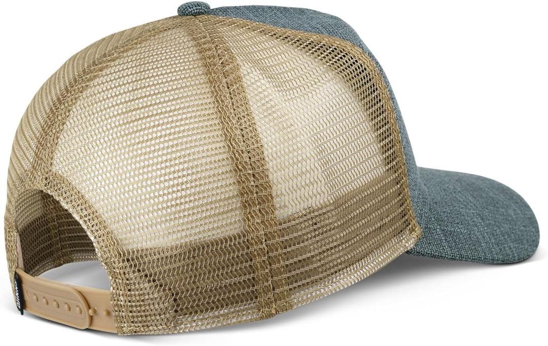 Djinns Cottoncheck HFT Cap Basecap Trucker verstellbar Mesh gebogener Schirm Kappe Einheitsgrösse HF