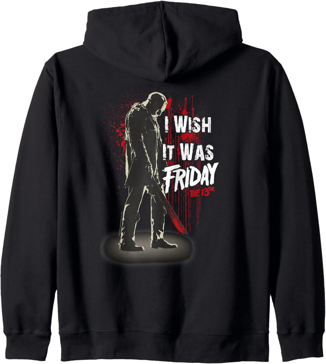 Friday the 13th Jason I Wish It Was Friday Kapuzenjacke