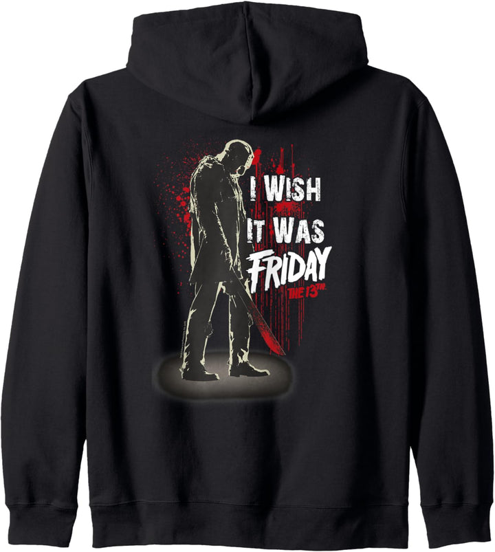 Friday the 13th Jason I Wish It Was Friday Kapuzenjacke