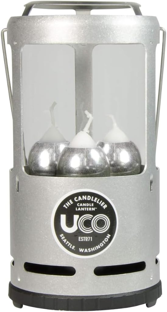 UCO Alu Poliert Candlelier, 642000 Schwarz, Schwarz