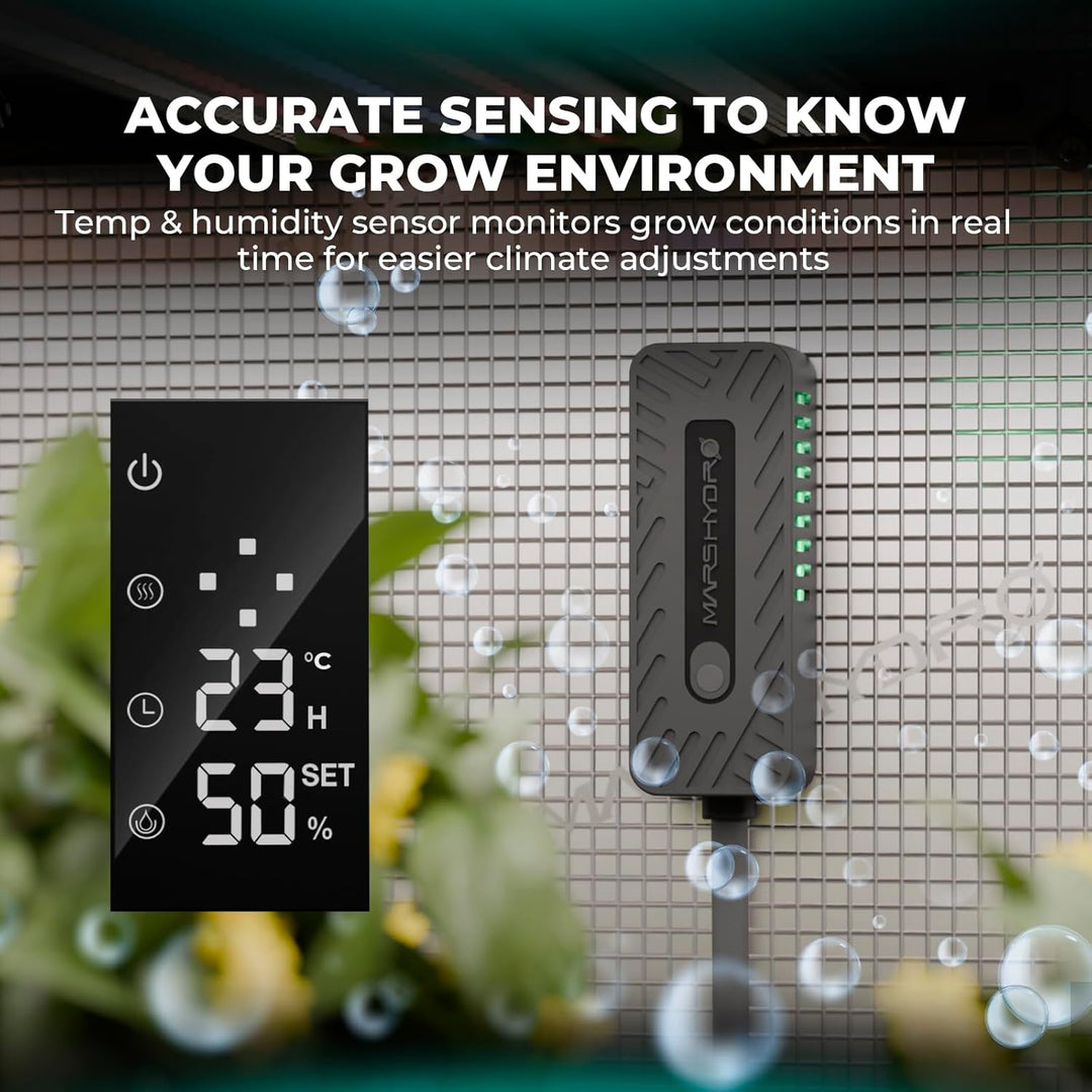 MARS HYDRO Plant Humidifier 6L,with Adjustable Humidity,Timer Function,Ultrasonic Precise and Silent