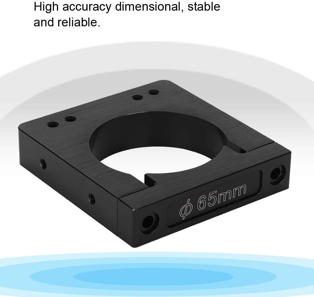 fasient CNC Motorhalterung, Spindelmotorhalterung CNC Motorklemme Hochpräzise Abmessungen für CNC Fr