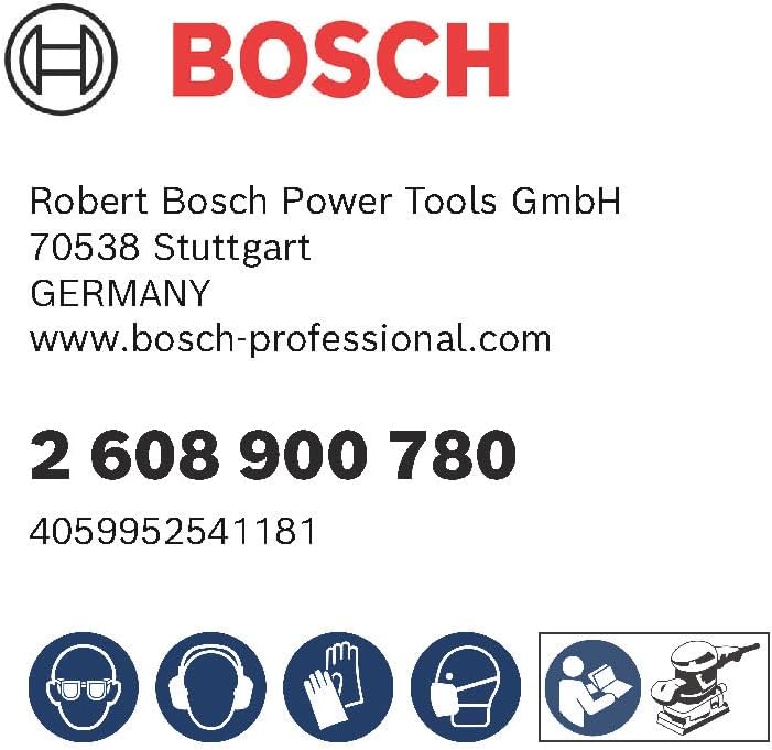Bosch Accessories 1x Expert M480 Netzstruktur Schleifrolle (für Hartholz, Farbe auf Holz, Breite 93