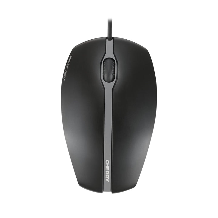 CHERRY GENTIX Silent, kabelgebundene Maus, leise Design-Maus ohne klick, perfekte Ergonomie, präzise