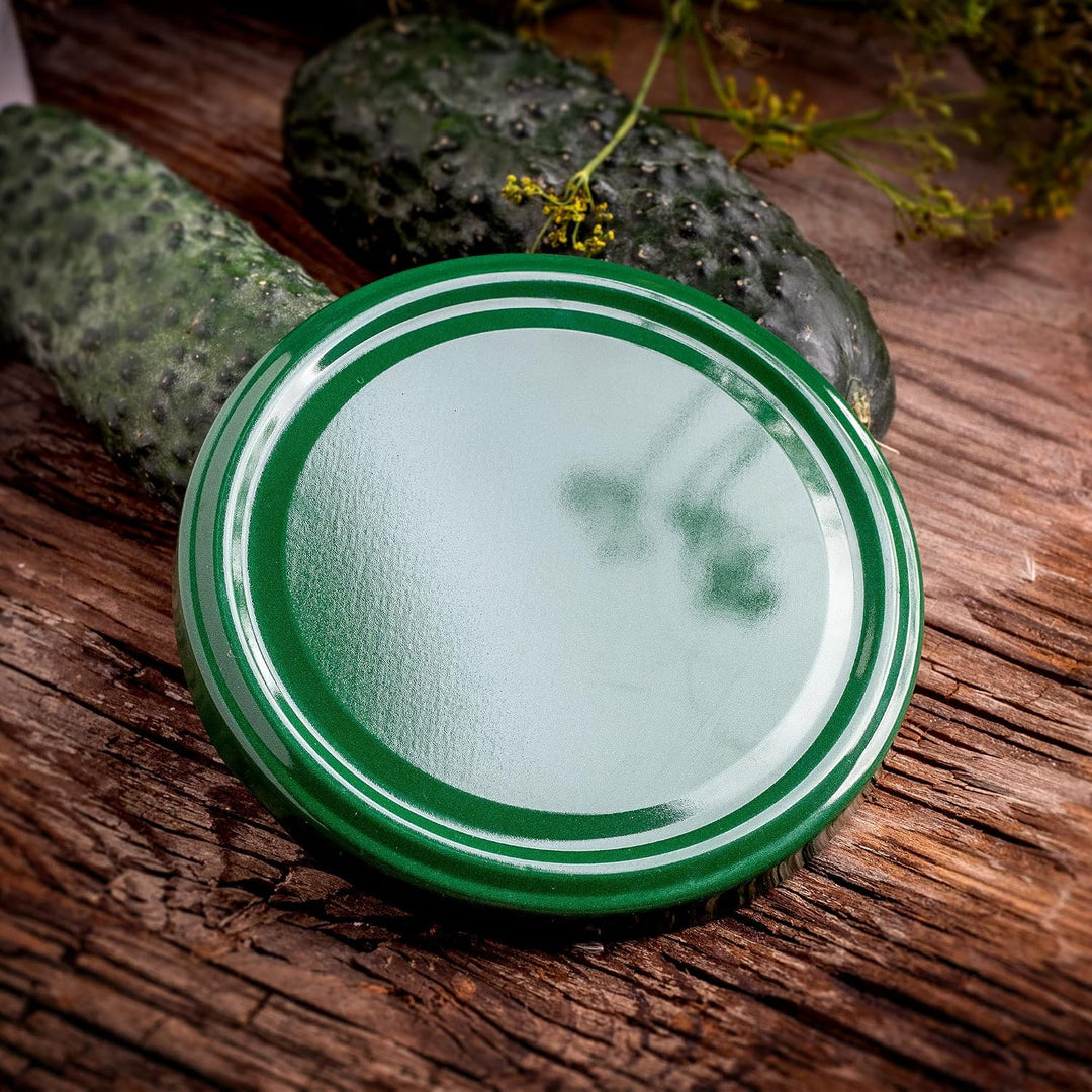 KADAX 20er Set Marmeladengläser 235ml TO82 Grün, Einmachgläser Vorratsgläser Mason Jar mit Schraubde