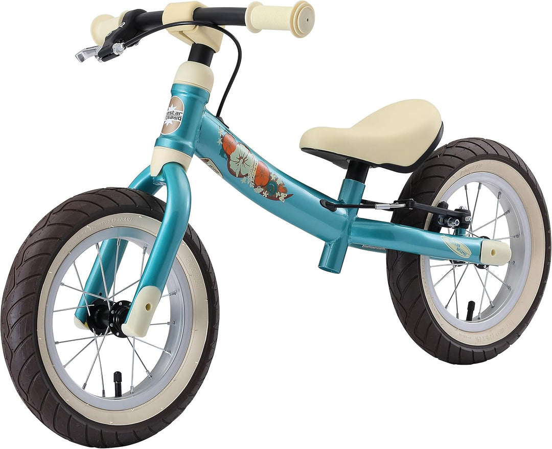 BIKESTAR Mitwachsendes Kinder Laufrad Lauflernrad Kinderrad für Jungen und Mädchen ab 3-4 Jahre | 12