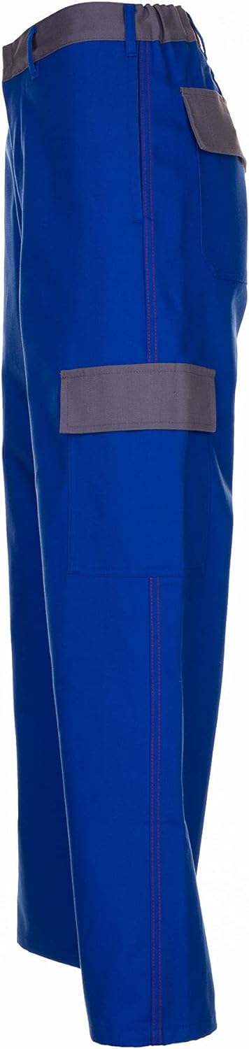 Planam Herren Major Protect Bundhose in Kornblau Modell 5220 Grösse 44 Kornblau/Grau 44, Kornblau/Gr