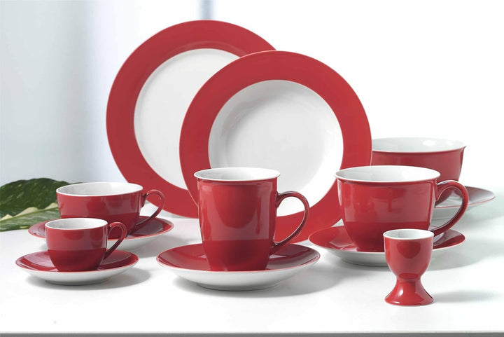 Ritzenhoff & Breker Doppio Müslischalen ø 14 cm, 6er Set, Schalen mit farbiger Aussenseite, Buntes M