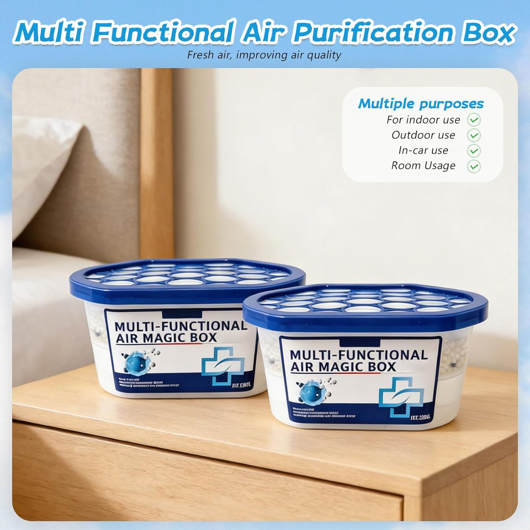 3 Stück Indoor Multifunctional Air Magic Box, Air Magic Staubbox, Formel auf Pflanzenbasis, Automati