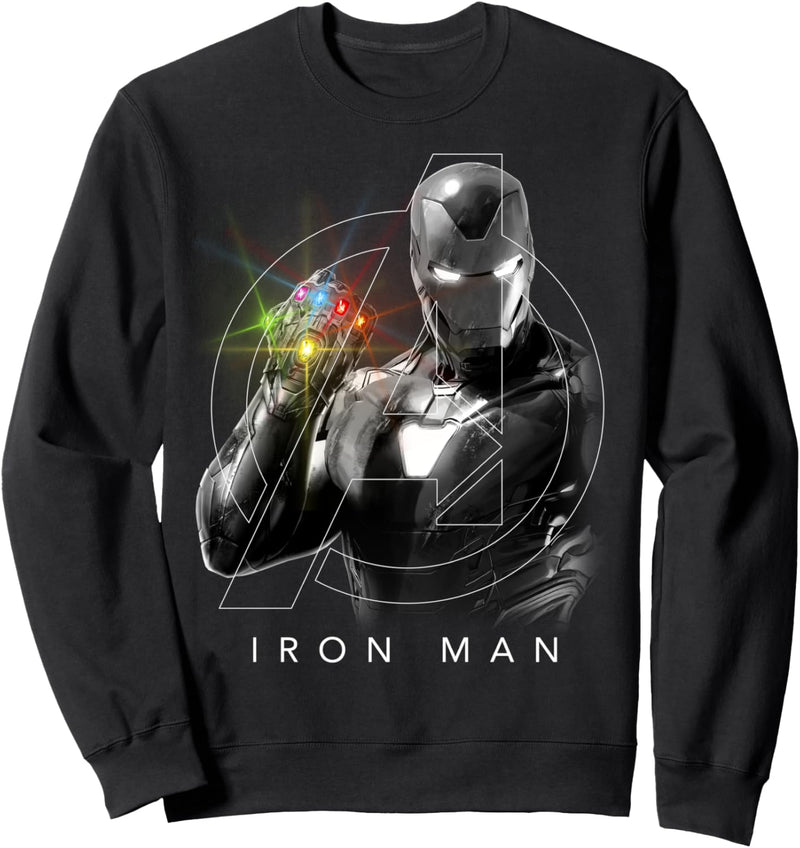 Marvel Avengers Iron Man Infinity Gauntlet Portrait Sweatshirt