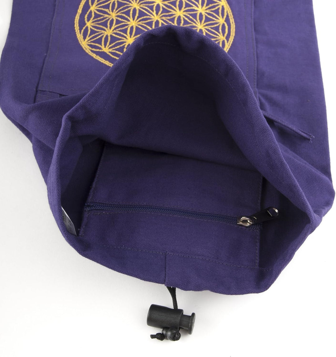 Berk YO-15-LI Meditations-Zubehör - Yoga Tasche mit Blume von Lebens, lila