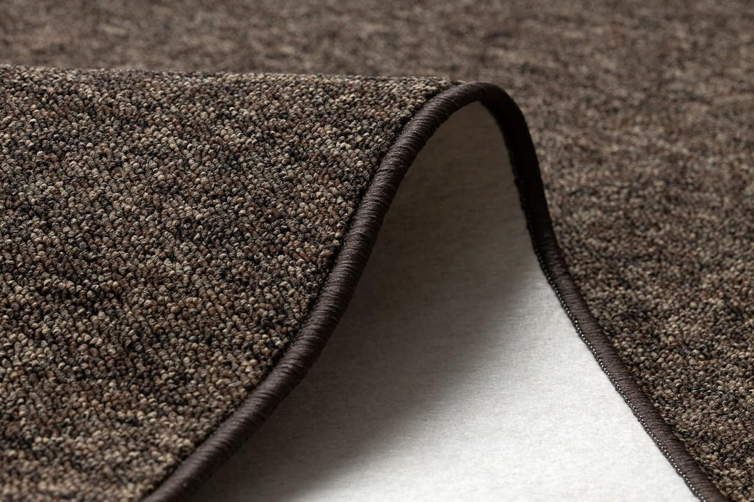 rugsx Teppich Superstar 888 Teppichboden für Zimmer, Wohnzimmer, Büro, braun 300x350 cm 300 x 350 cm