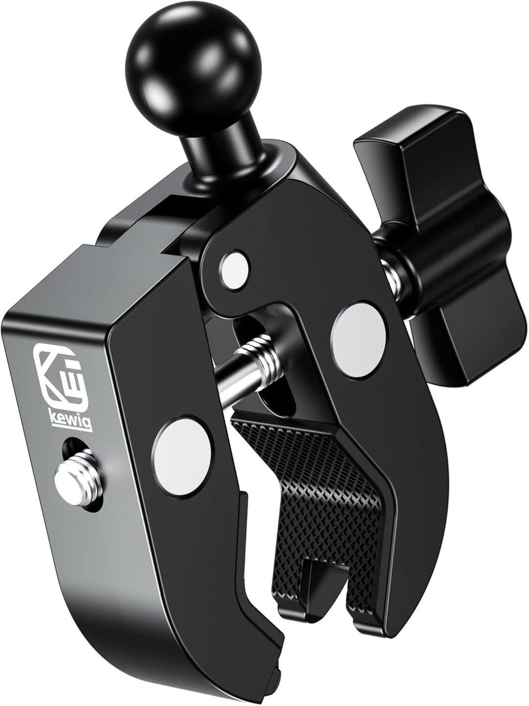 BRCOVAN Aluminiumlegierung Lenkerklemmbasis mit 17mm TPU Kugel für Schienen mit Einem Durchmesser vo