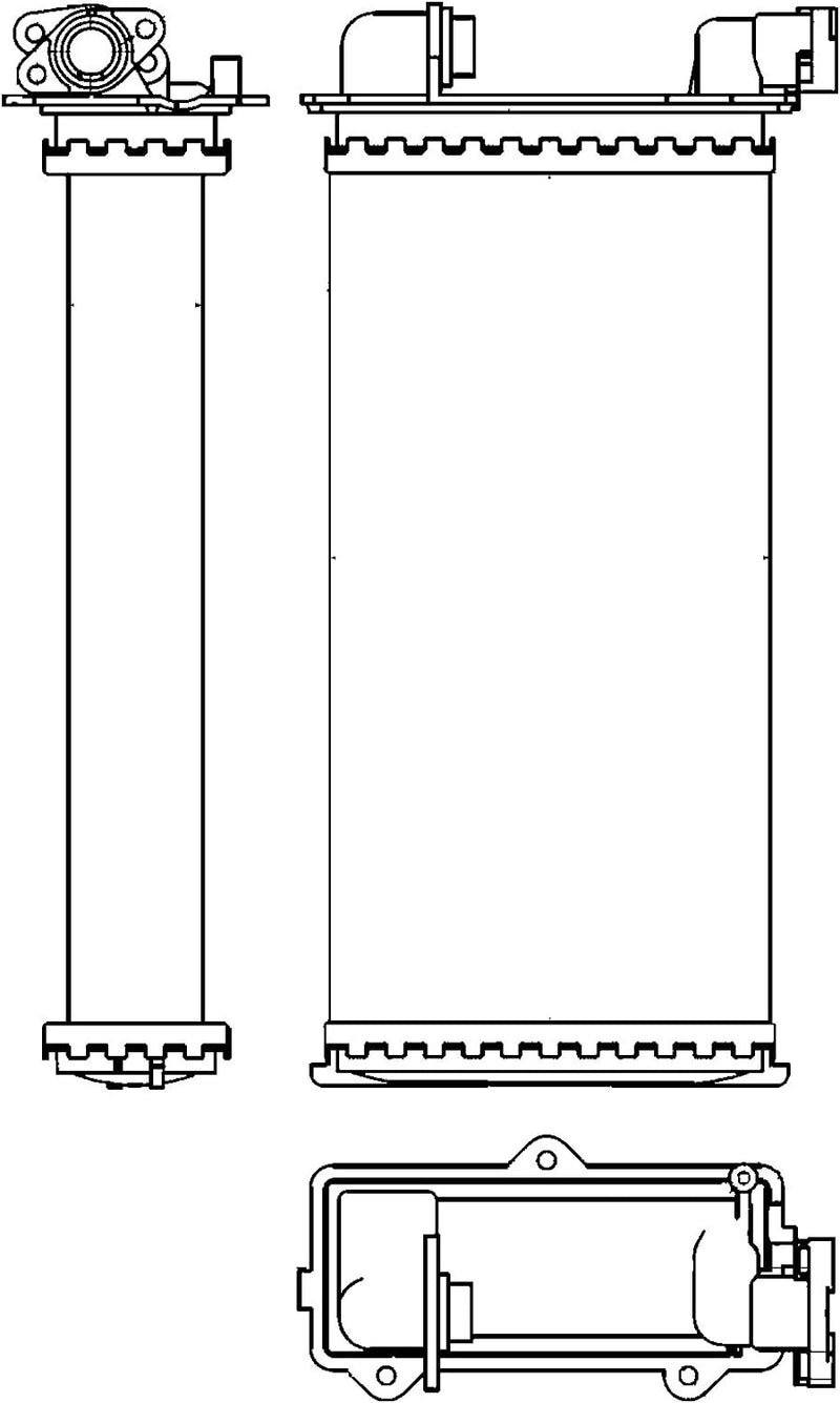 HELLA 8FH 351 000-531 Wärmetauscher