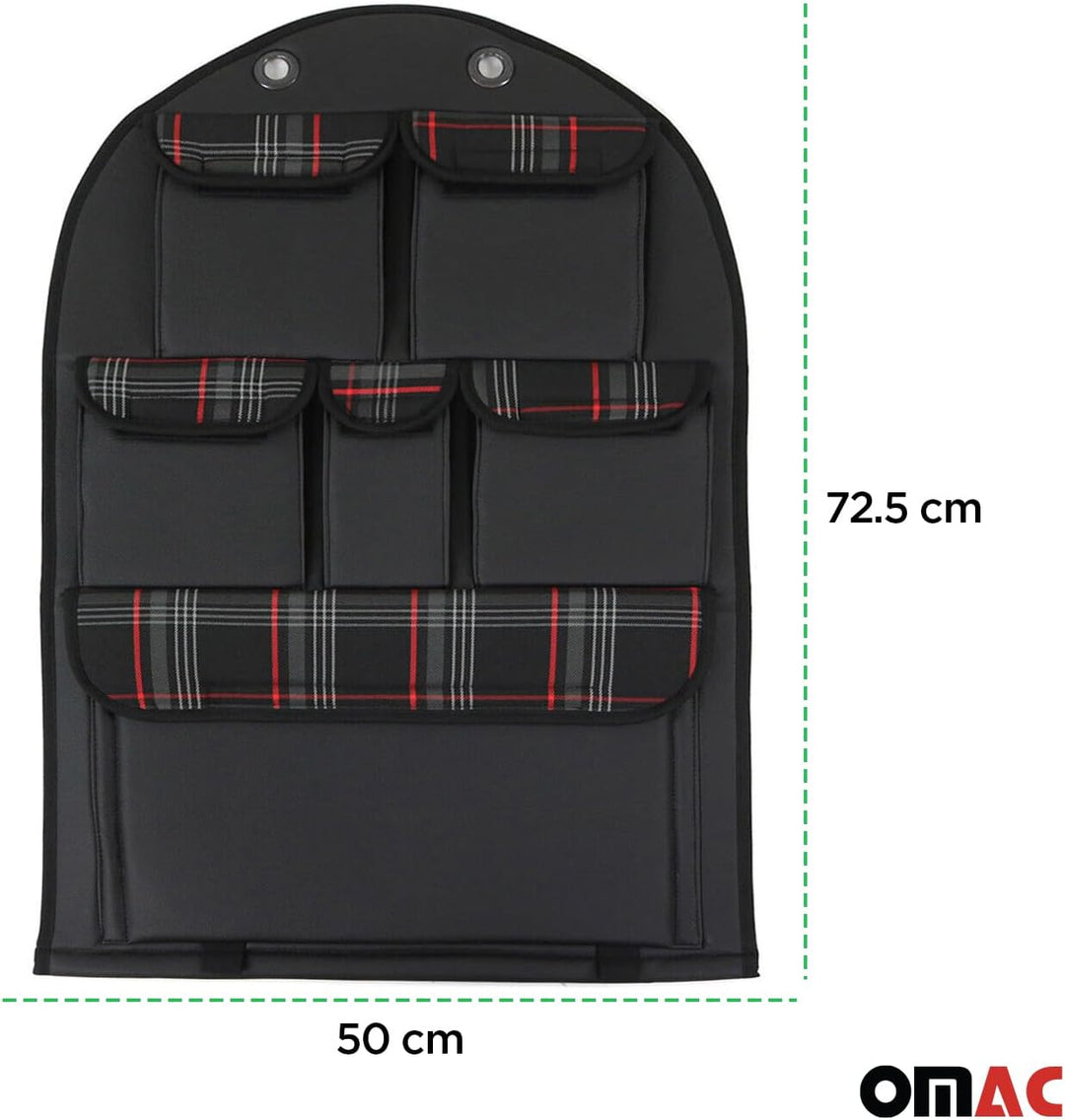 OMAC GmbH Autositz Organizer Rücksitztasche Kompatibel mit T5 2003-2015 | Organizer mit Tasche Rücks
