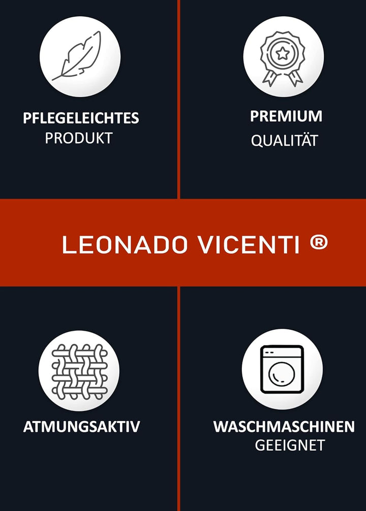Leonado Vicenti Baumwolle Bettwäsche Uni 135x200 155x200 155x220 200x200 200x220 220x240 wählbar, 3t