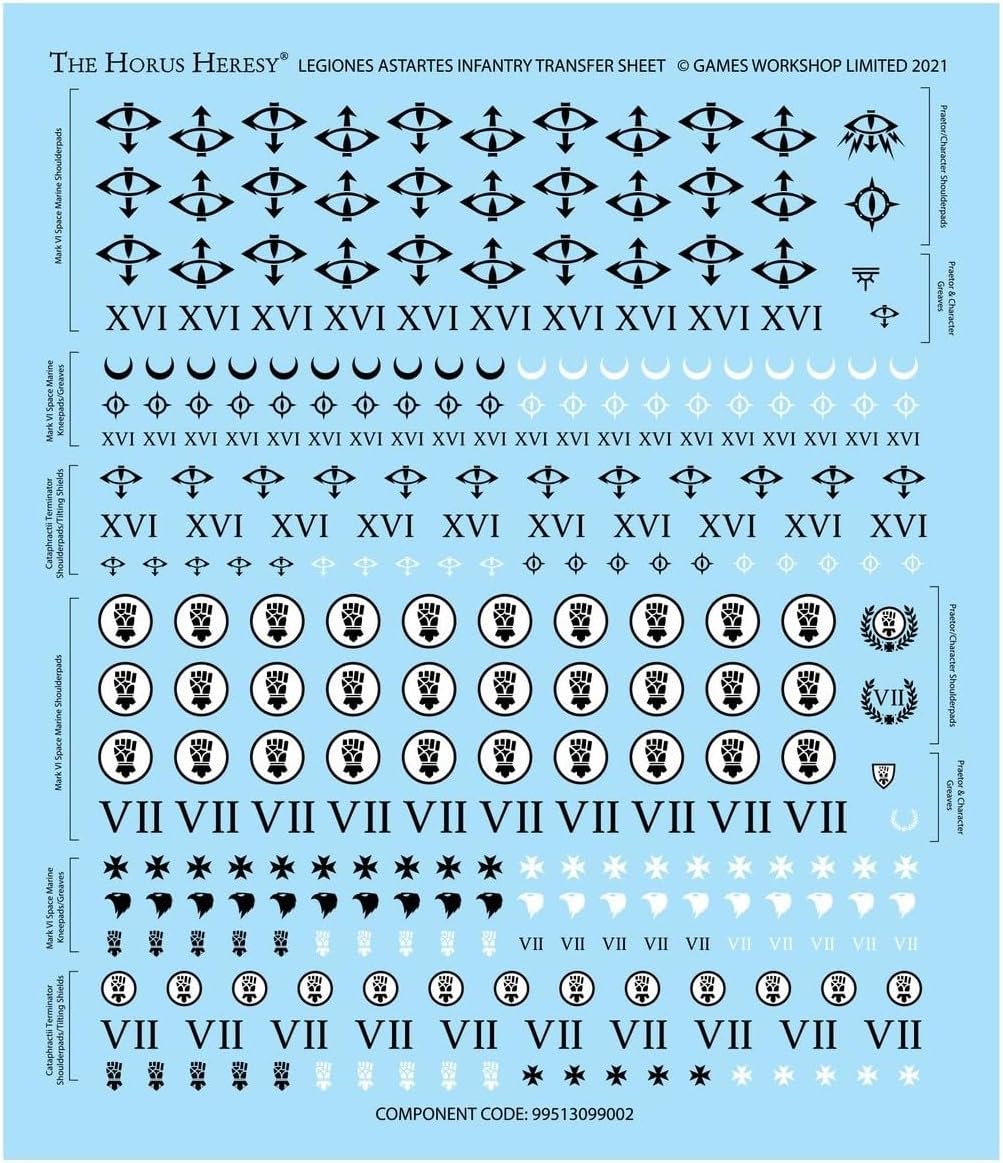 Games Workshop - Warhammer - Horus Heresy - Legiones Astartes: MK III Tactical Squad