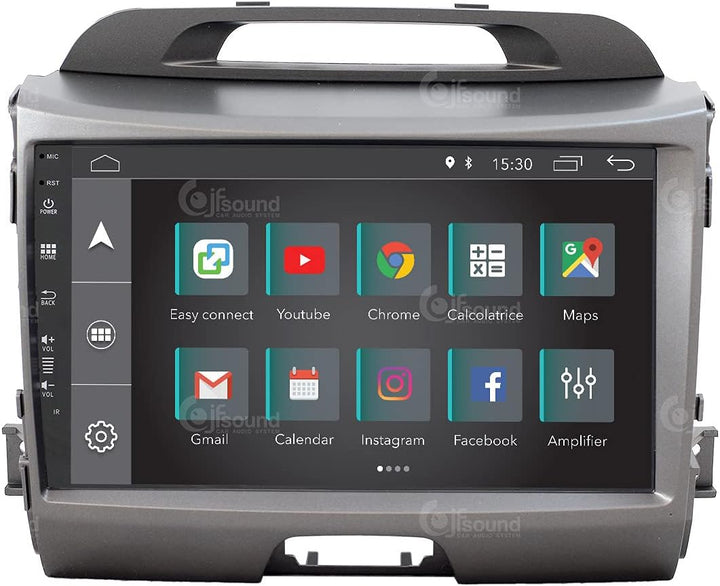Autoradio für Für Kia Sportage (2010-2016) Mit Heckkamera Und Infinity-verstärker Android GPS Blueto