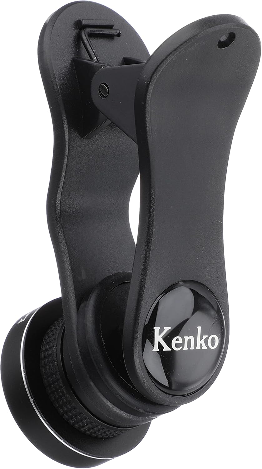 Kenko KE-RP04SW Real Pro Clip Super Wide 0,4x Objektiv für Smartphone/Tablet/Notebook schwarz Super