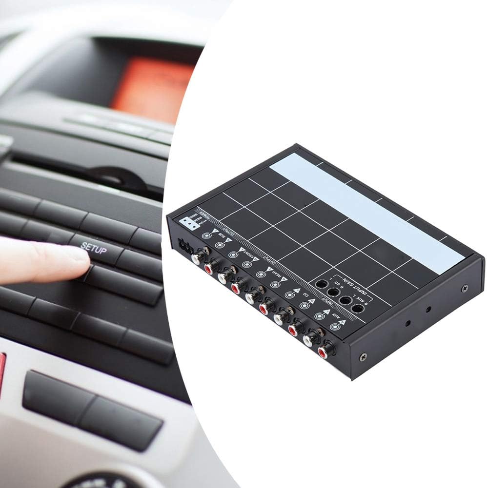 Car Audio Equalizer, Fydun 1 Stücke Auto Audio Stereo EQ Equalizer mit 7 Band