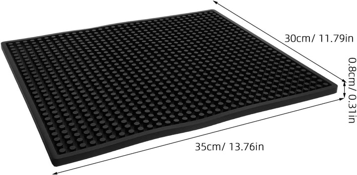 Silikon Eisbehälter Tropfmatte 35, 5x30, 5cm für Arbeitsplatte