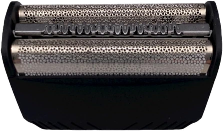 Ersatz Doppel-Scherfolie Scherblatt Ersatzteil Messer Rasierklinge mit Rahmen kompatibel mit Braun 5