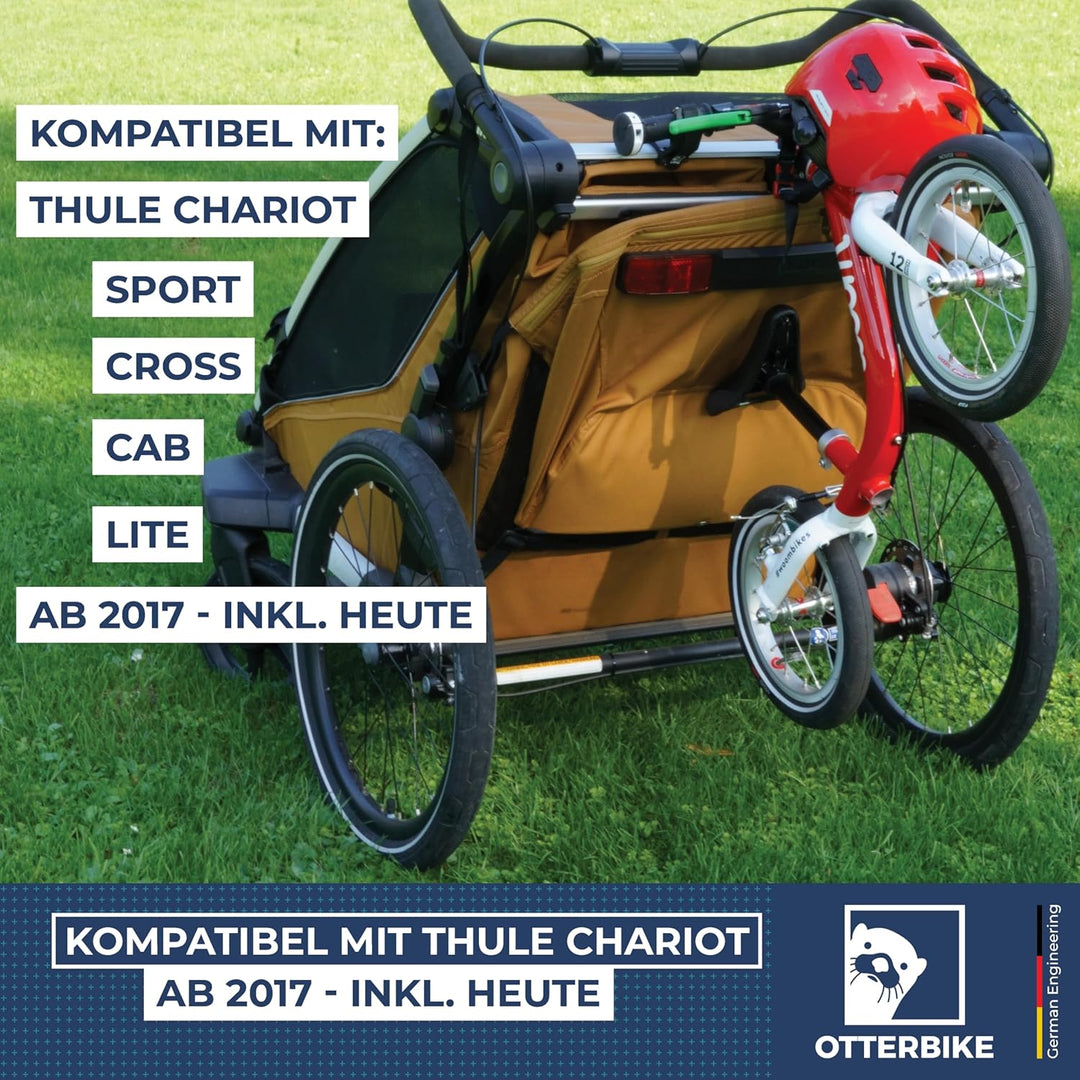 Laufrad- & Kinderfahrrad-Halterung für Thule Chariot Sport/Cross/Cab/Lite Fahrradanhänger (ab 2017)