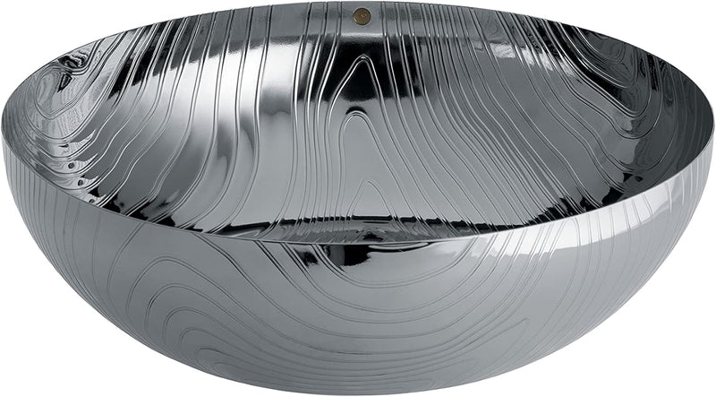 Alessi Veneer PU06/29- Design Multifunktionale Küchentasse, tragbarer 18/10-Stahl mit geprägte Dekor