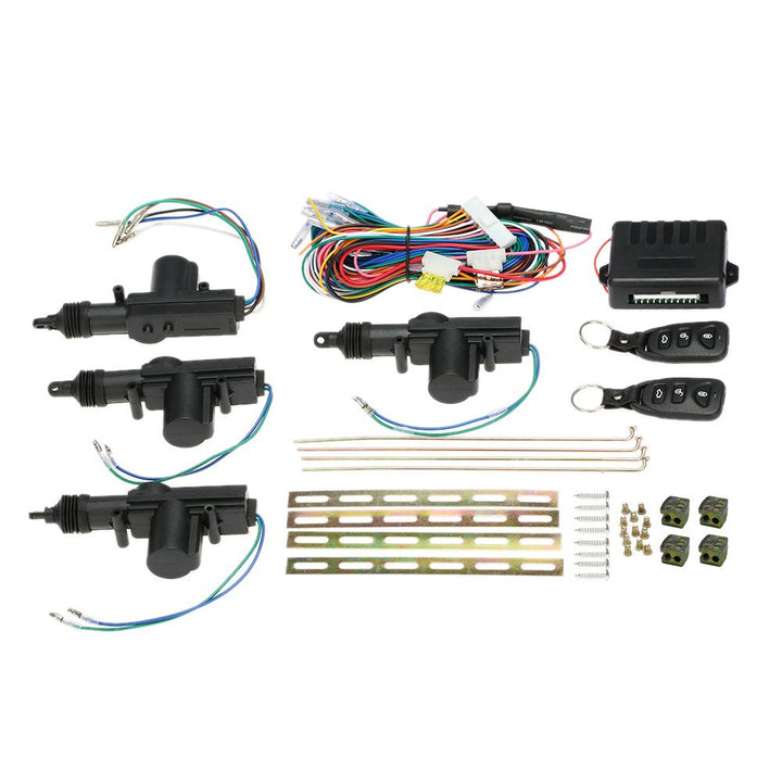 Shkalacar Universal Car Türschloss,Keyless Entry System,Fern-Zentralsteuerung,Verschluss-Kit mit Sta