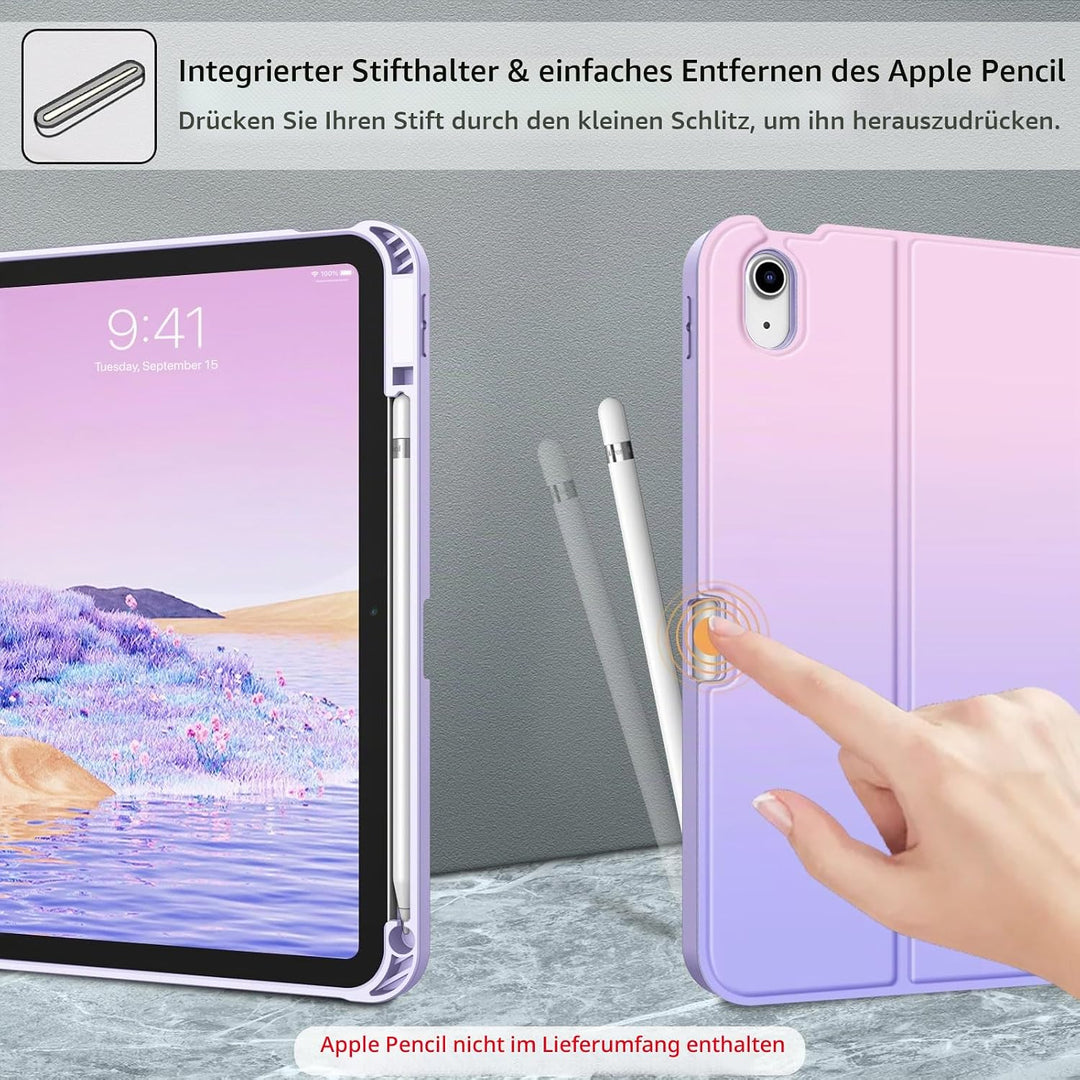 FINTIE Tastatur Hülle für iPad 11. Generation 11" 2025, iPad 10. Generation 2022 10.9", Schutzhülle