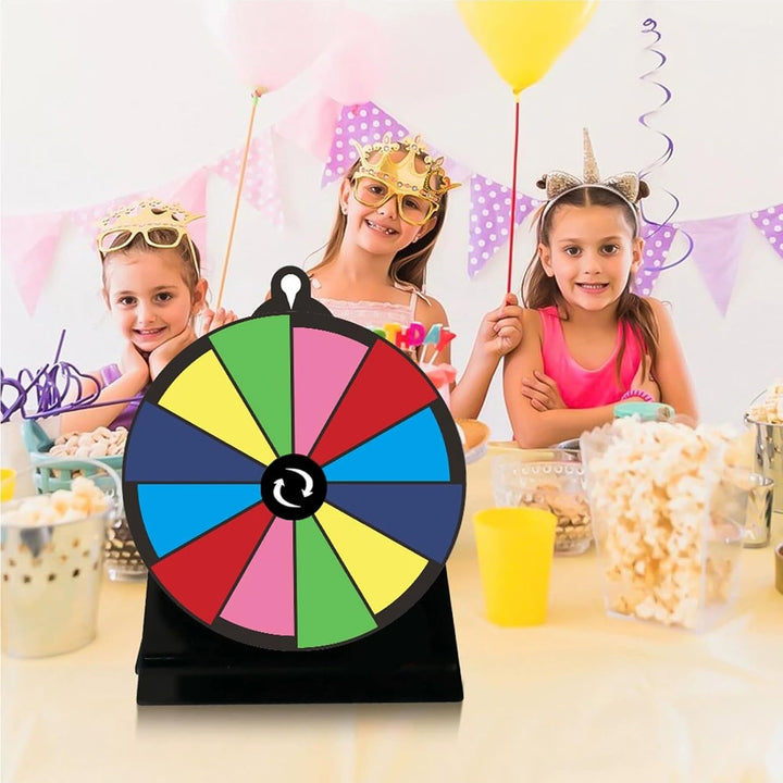 Spinnings Preisrad – 12 Slots Spinner Preisrad | - mit Marker | Tisch, A