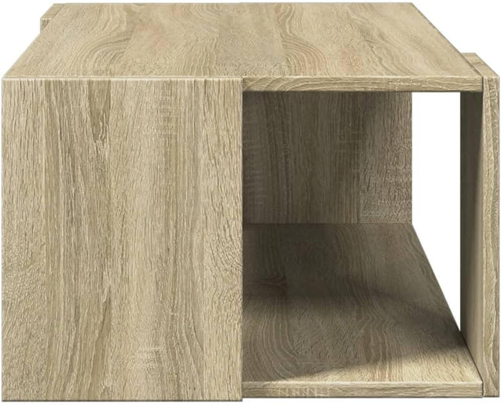 vidaXL Couchtisch, Beistelltisch mit Stauraum, Kaffeetisch Sofatisch für Wohnzimmer, Teetisch Tisch