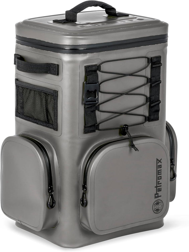 Petromax Kühlrucksack | 8 Tage Passive Kühlung ohne Strom (192 Stunden) | Rückenpolsterung | stabil