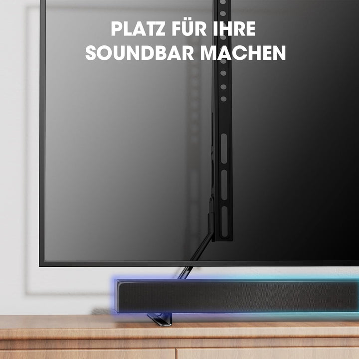 FITUEYES Universal TV Standfüsse Fernseher TV Beine für 32 bis 55 Zoll LCD LED Flach&Curved TV Füsse