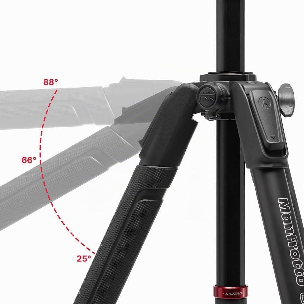 Manfrotto 055 Video-Stativ mit 502 Video-Fluid-Kopf, Aluminium, professionelles Schwerlast-Stativsys