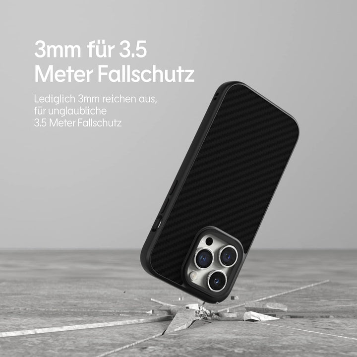 RhinoShield Case kompatibel mit [iPhone 12 Mini] | SolidSuit - MagSafe-kompatibel -Stossdämpfende &